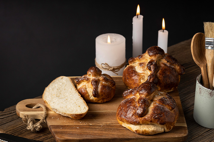 Curso pan de muerto relleno Pan de muerto relleno